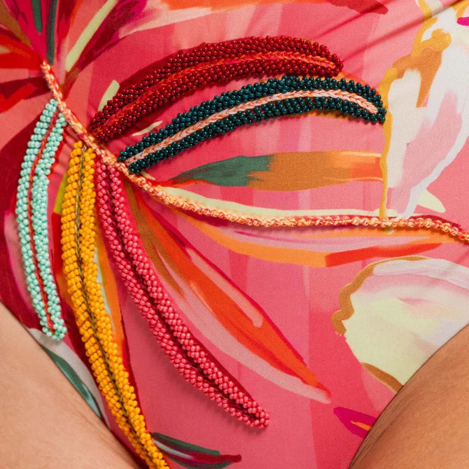LOVE IN BLOOM HIGH WAISTED BIKINI BOTTOM