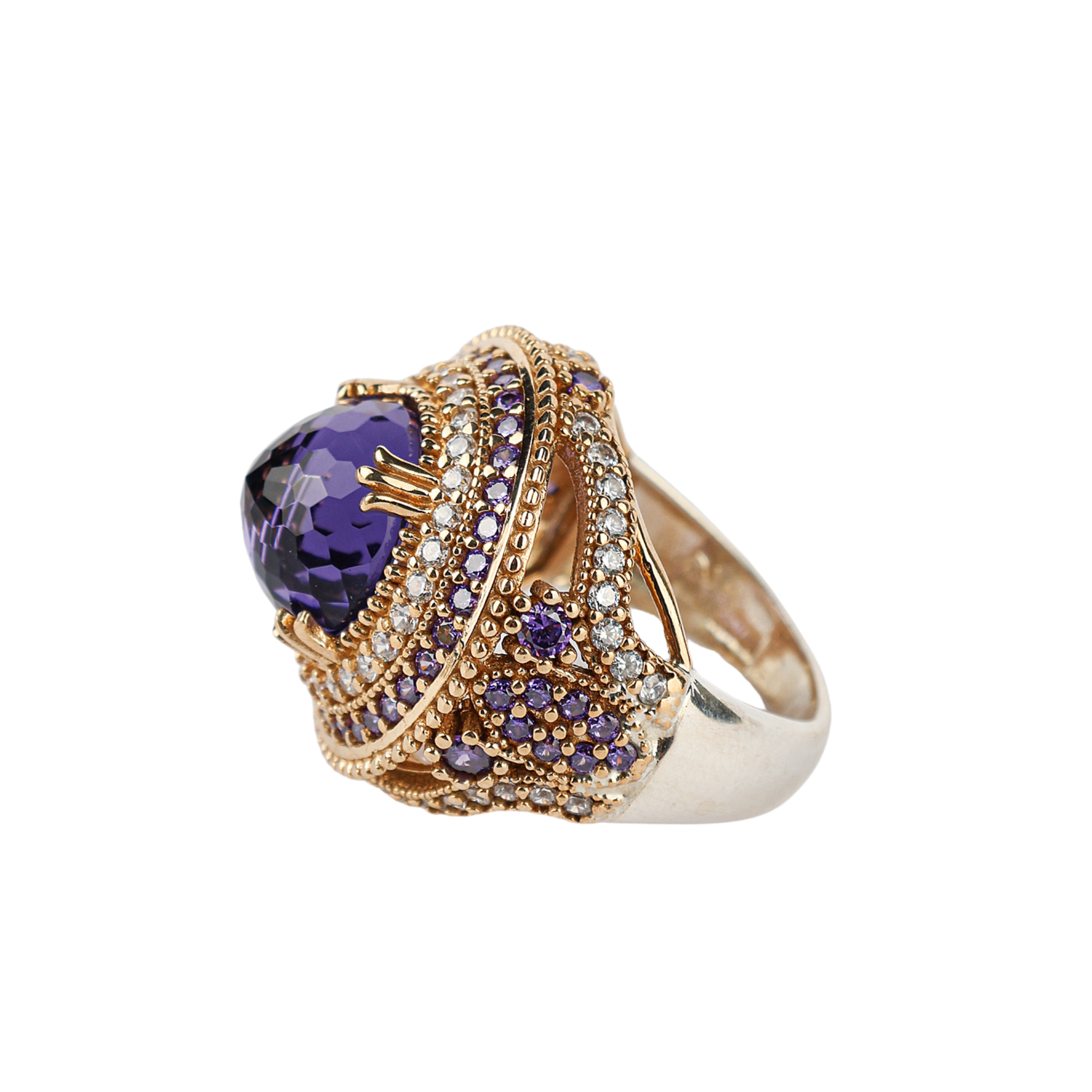 Topkapi Palace Gemstone Jewelry Set – Ring, Earrings & Pendant