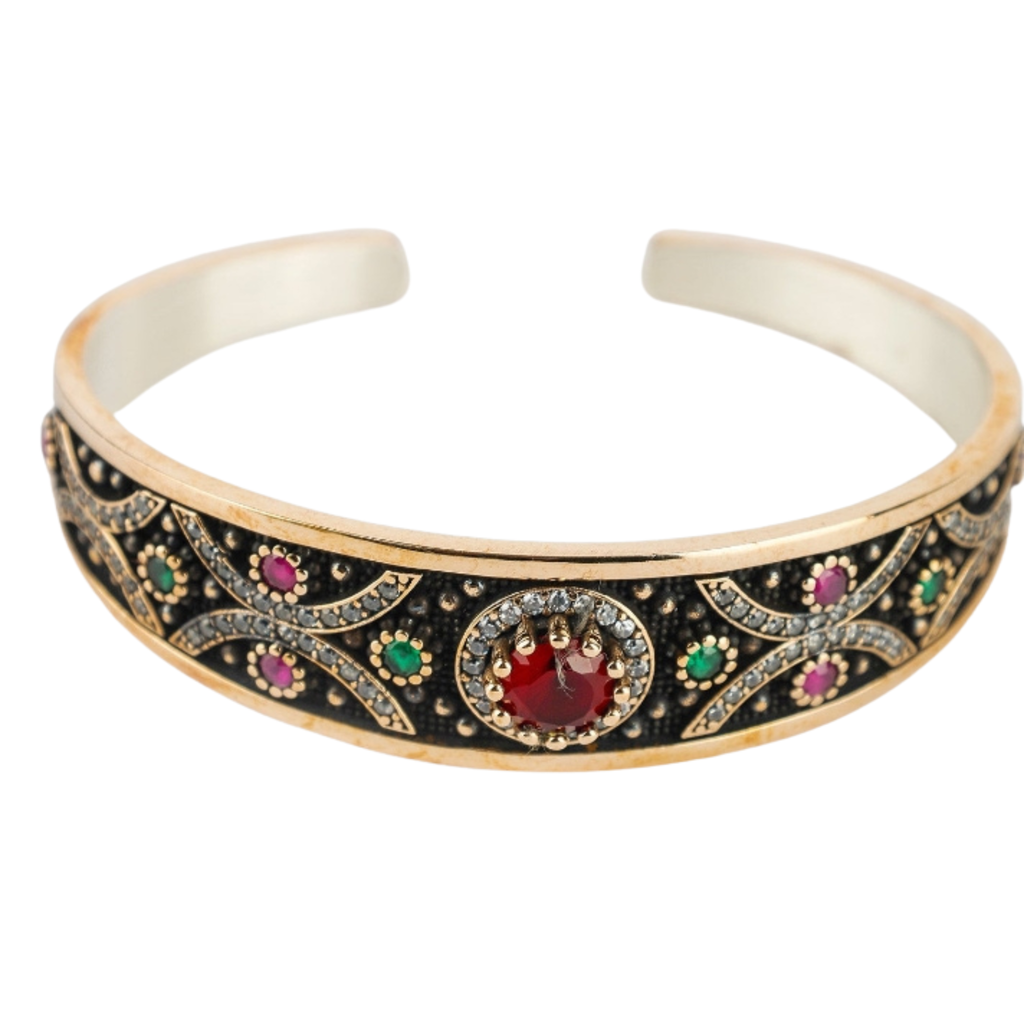 Mahidevran Gemstone Cuff