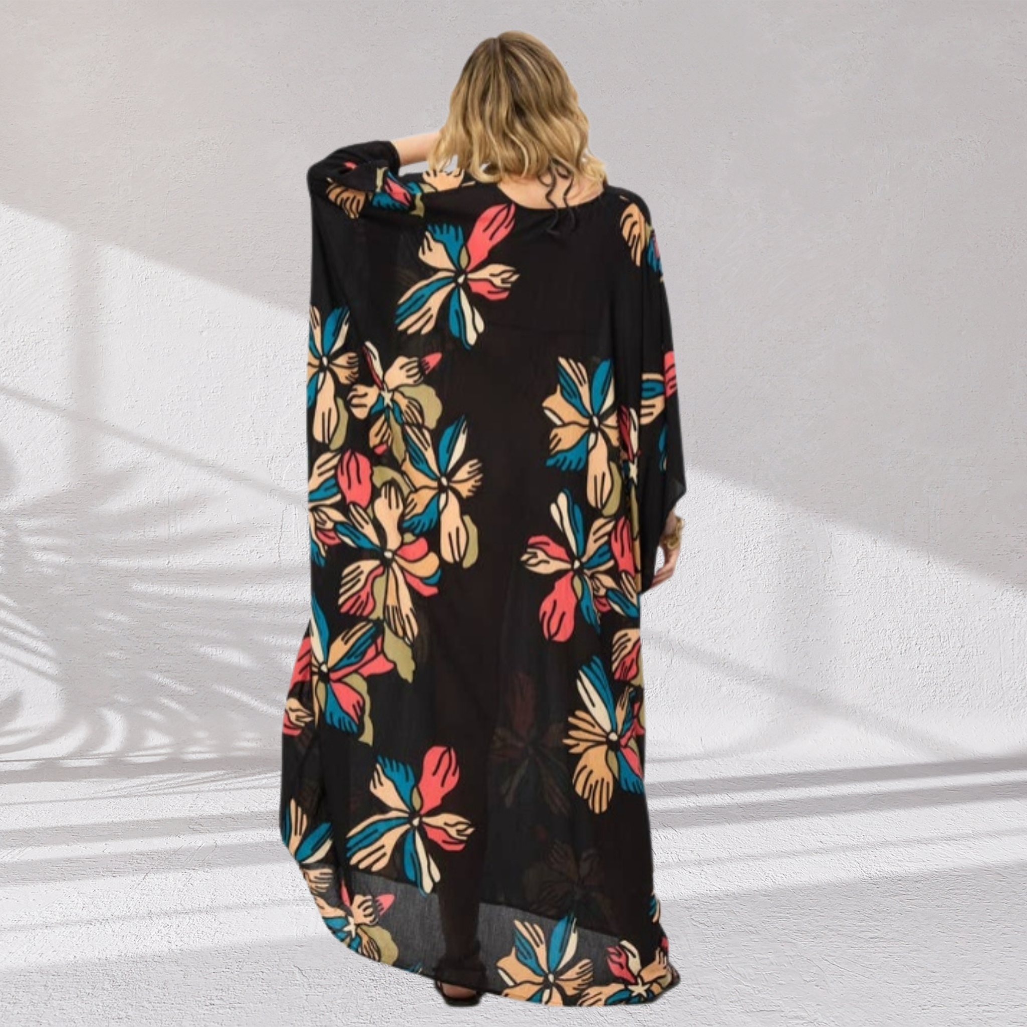 Midnight Oasis Luxe Caftan