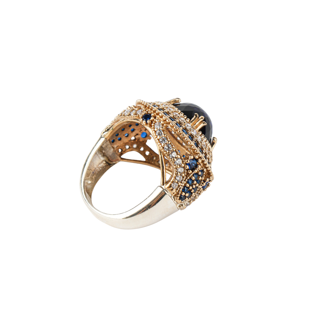 Topkapi Palace Gemstone Jewelry Set – Ring, Earrings & Pendant