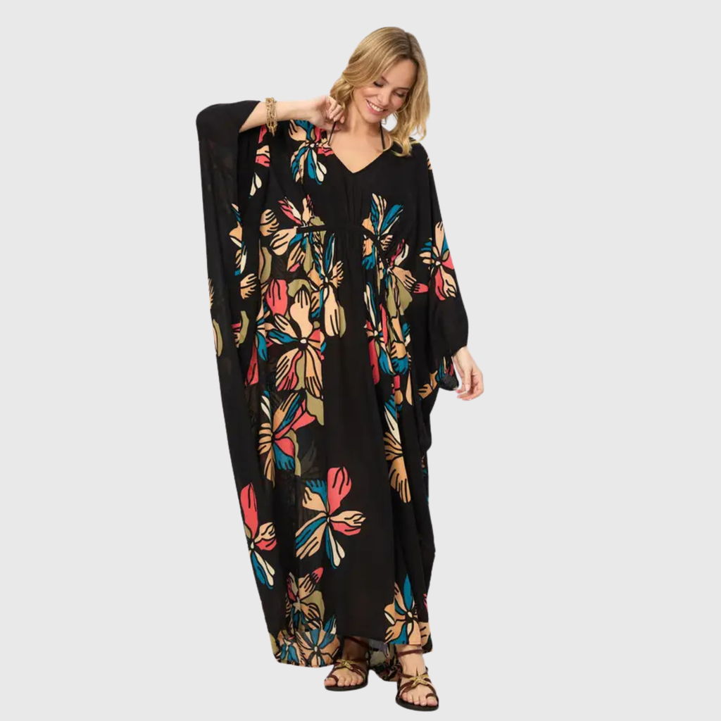 Midnight Oasis Luxe Caftan