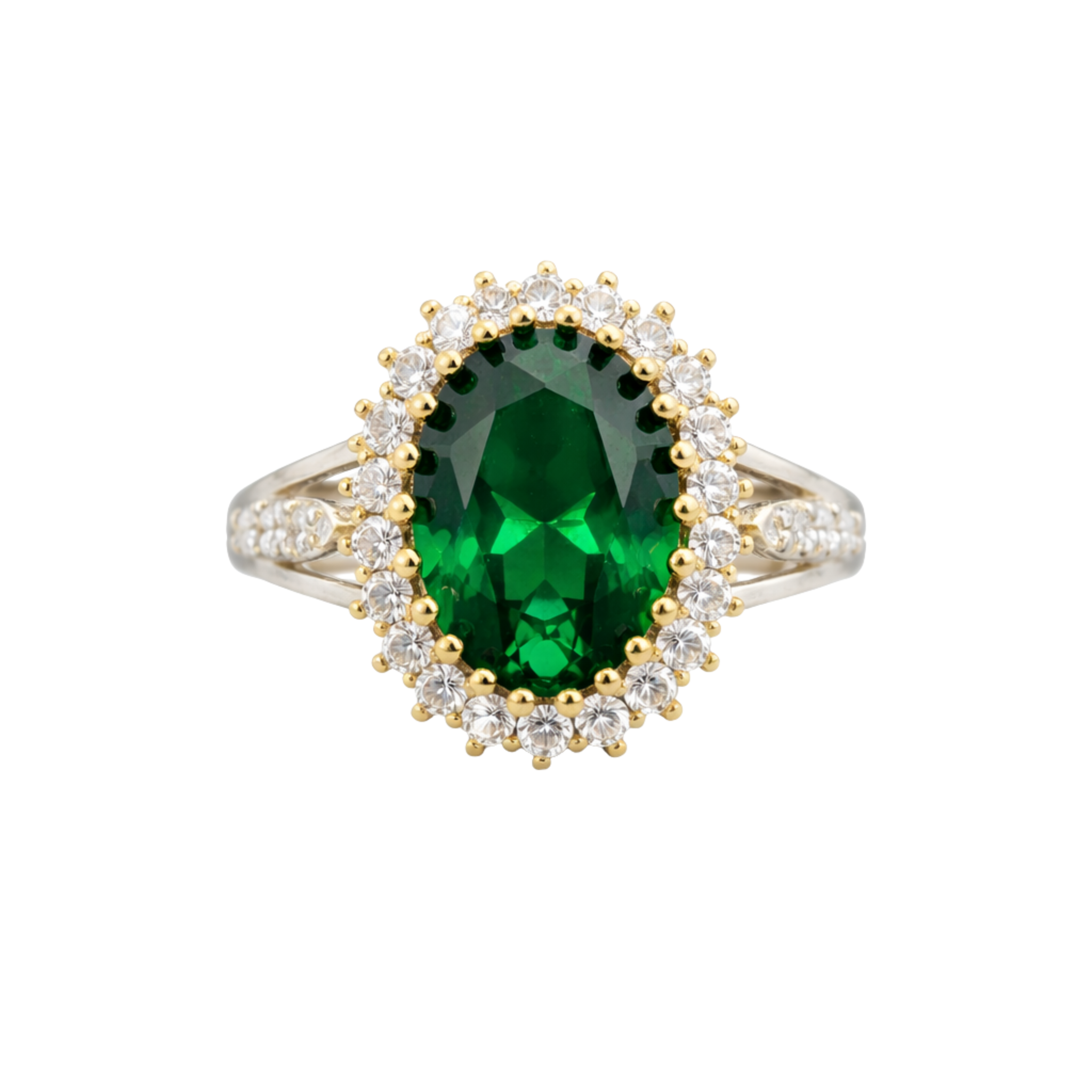 Ottoman Princess Emerald Ring
