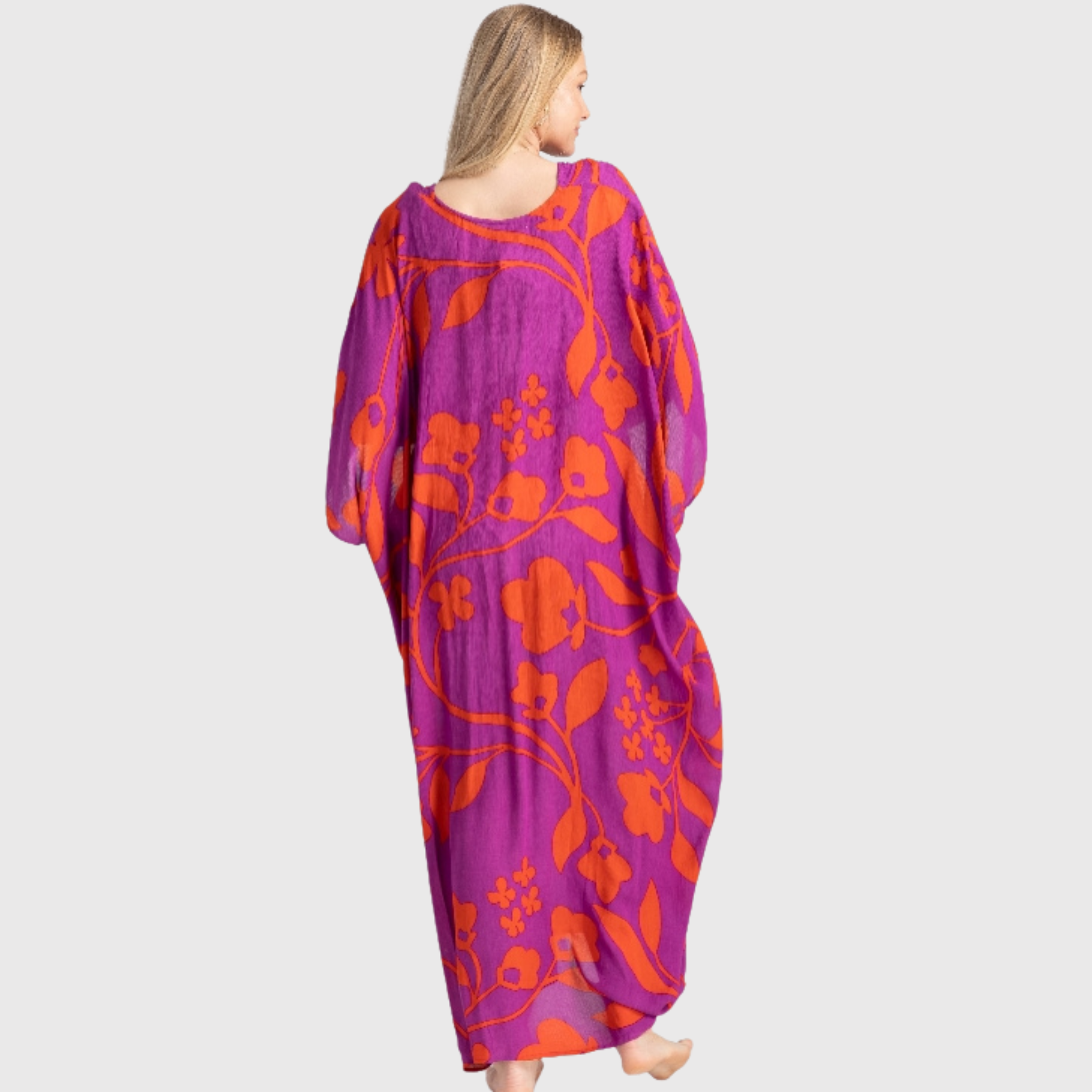 Sunburst Riviera Floral Kaftan