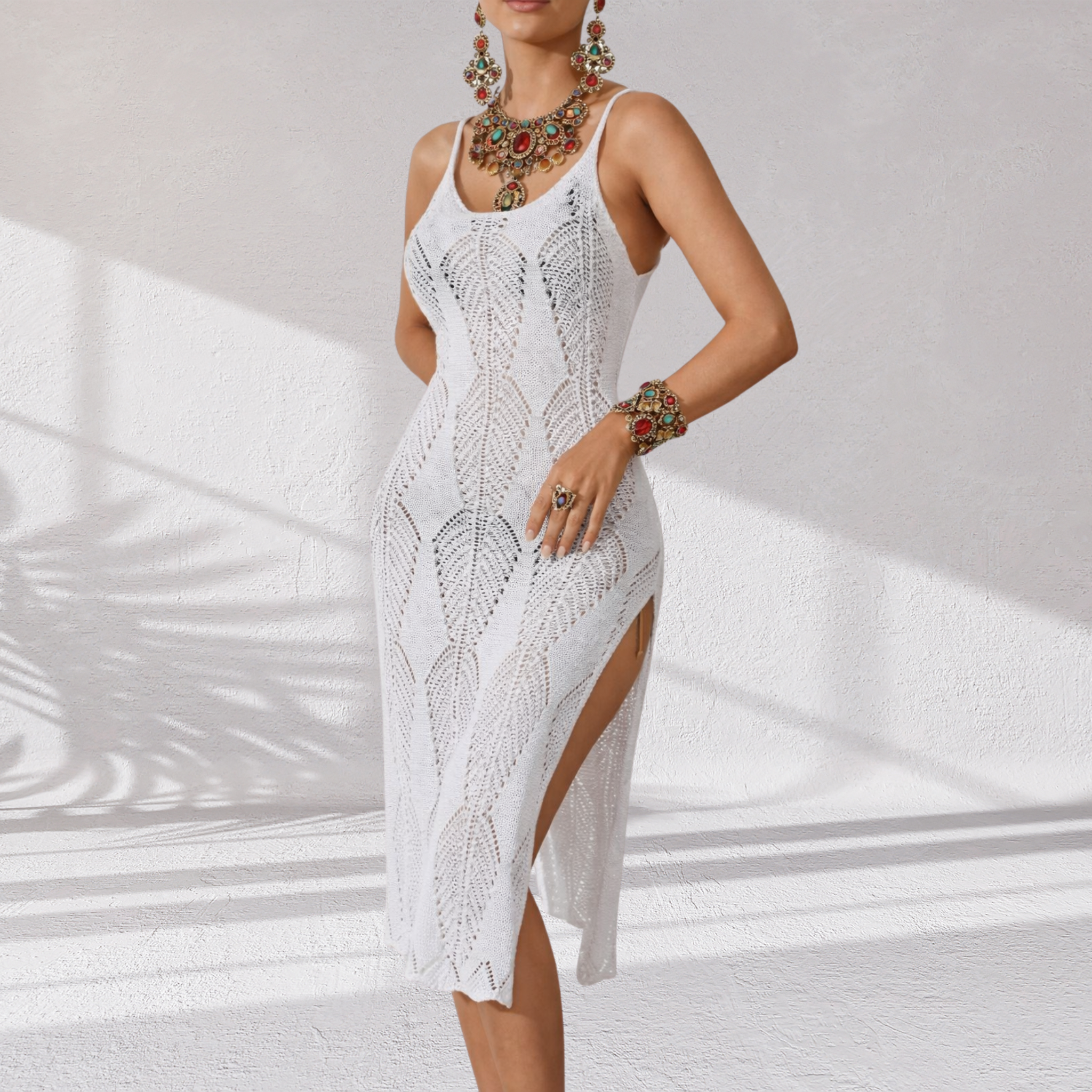 Ivory Breeze Cover-Up Dress