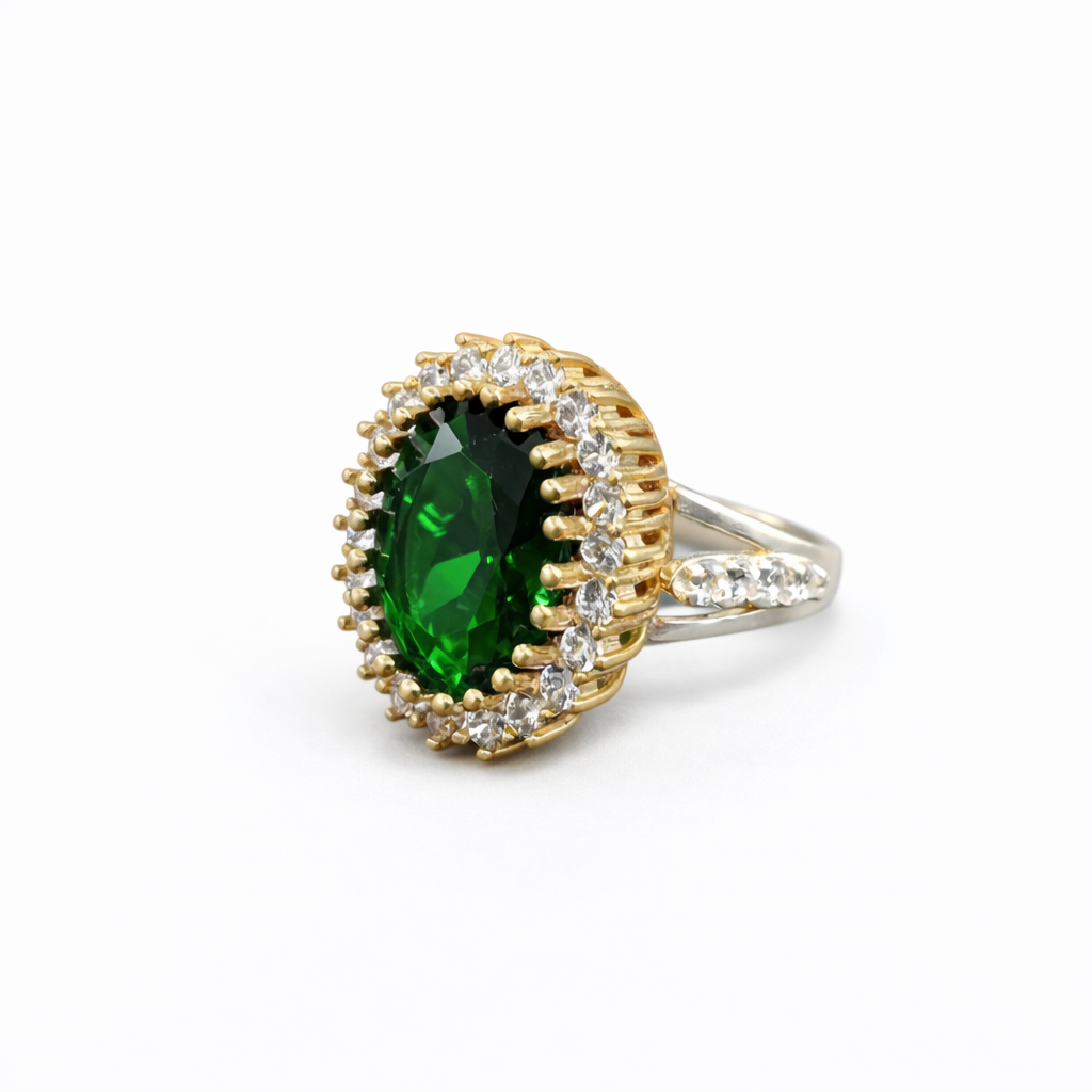 Ottoman Princess Emerald Ring
