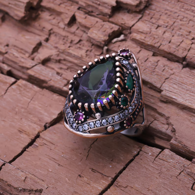 Mystic Ottoman-Inspired Statement Ring